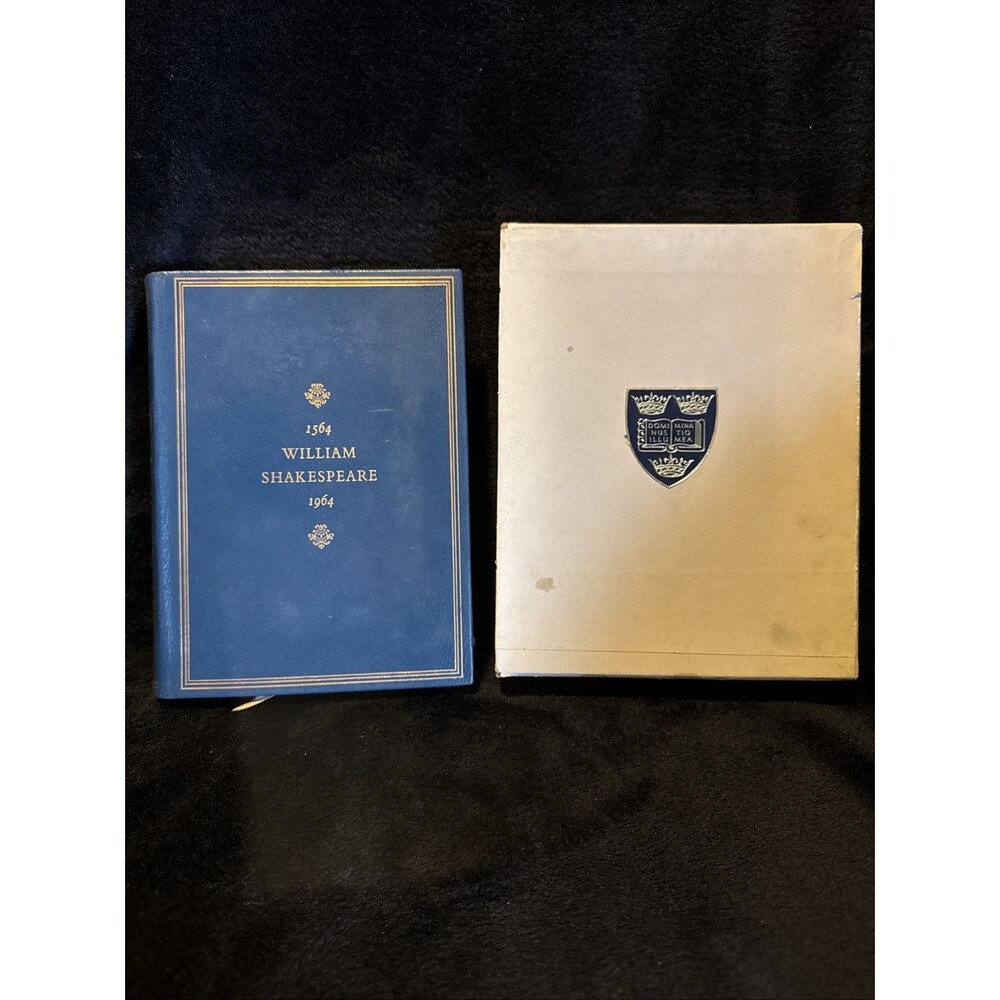 The Complete Works of SHAKESPEARE Oxford Fourth Centenary Edition Morocco 1964 - Picture 1 of 7